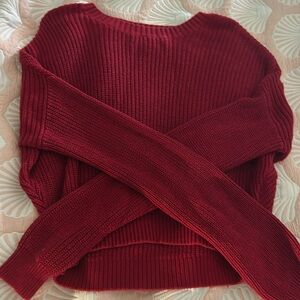 Hollister Red Sweater